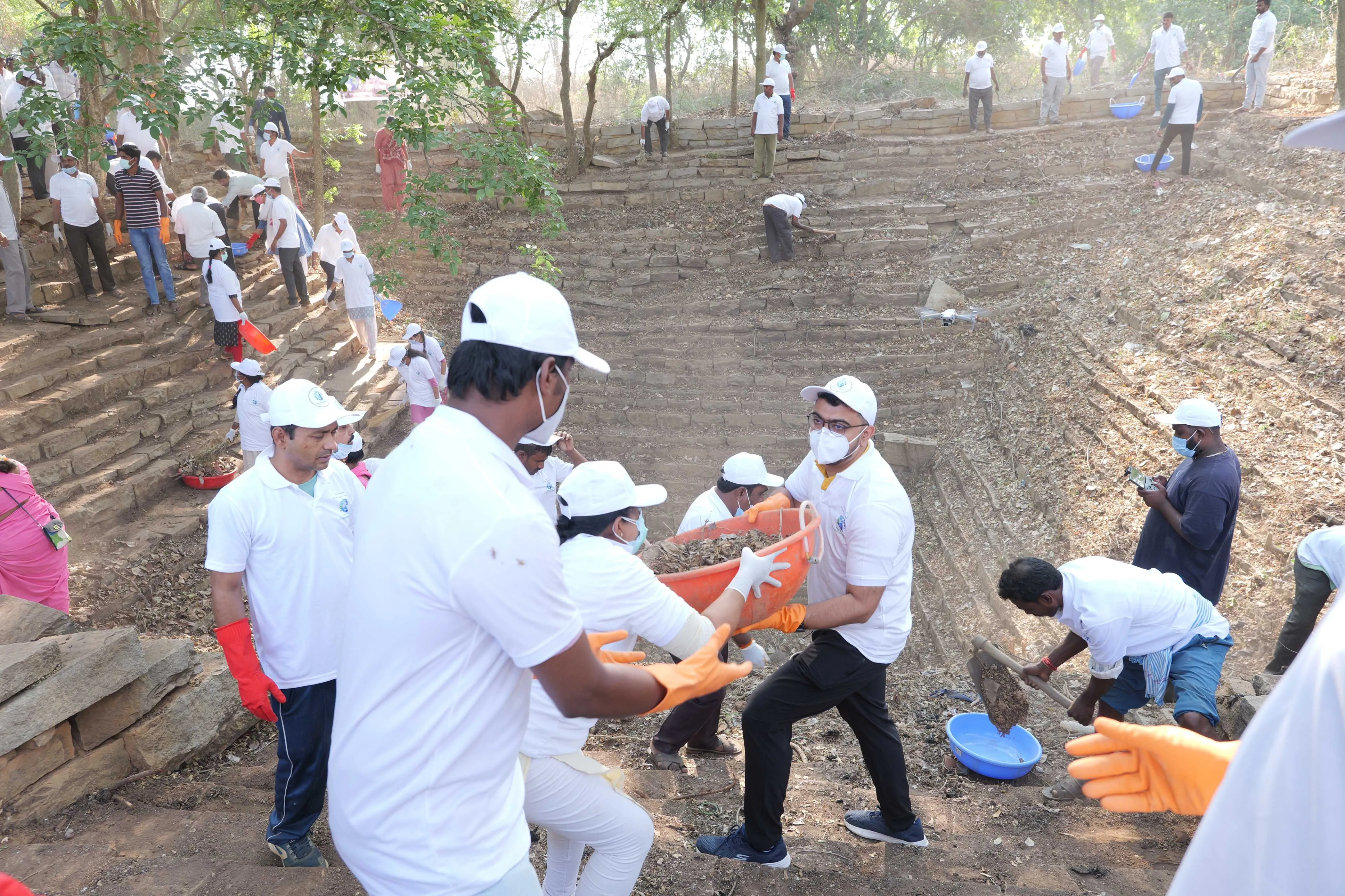 District-wide Stepwell Restoration Campaign